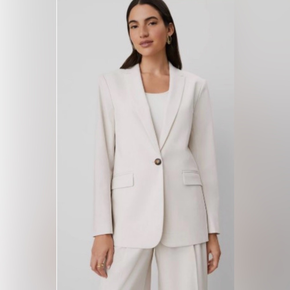 Ann Taylor Longline Blazer Size 12